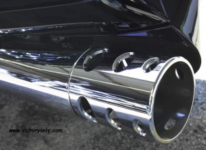 victory vision exhaust