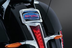 The stock trim around the sides of the Victory taillight is a nice touch, now you can finish off the look with this Taillight Top Trim. Chrome Plated ABS plastic and peel-&-stick installation make this a "must have" for any Cross Country