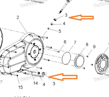 3610164 shift shaft seal 