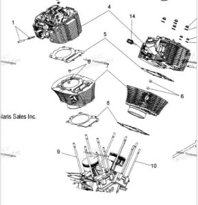 5139182 CYLINDER STUD VICTORY