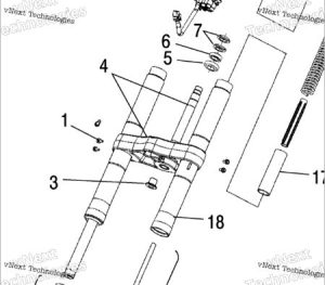 REPLACE VICTORY STEERING STEM CAP PART NUMBER 5412473 WITH VICTORY ORM PARTS