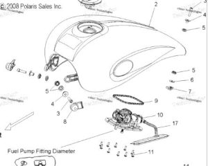 5413346 VICTORY SEAL FUEL TANK 2009 - 2017