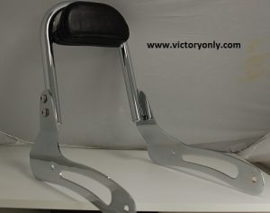 9410 Sissybar Backrest Vegas Highball Kingpin Gunner Black or Chrome