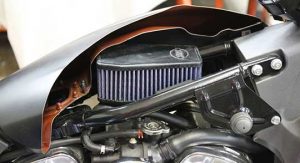 New S&S Stealth Two High-Flow Air Filters for Indian Scout and Victory Octane Models Is Increasing Air Flow By 127%