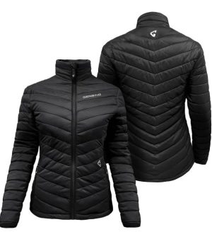 This garment is breathable, flexible, and more durable than other insulated garments on the market. The added durable water repellent finish enhances the performance of the garment in wet conditions. To enhance the warmth of the garment, the bonded lining provides added comfort and maximum heating performance and heat retention. The battery has 4 heat settings as indicated by lights and Heat Times: 100% (4 red/blue lights) - 2 Hours 75% (3 red/blue lights) - 3 Hours 50% (2 red/blue lights) - 5 Hours 25% (1 red/blue lights) - 8 Hours Charging Battery: (We recommend charging overnight for the first charge.) Charge 100% before use (a full charge takes about 3 hours). A red light will appear on the wall charger when charging. The red light will change to green when charged. Maintain at least 25% power when the battery is not in use. This practice will prolong the life of any 7V battery.