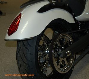 Rear Run Brake Turn Led Installed Victory Motorcycle Vegas Smoke Lens