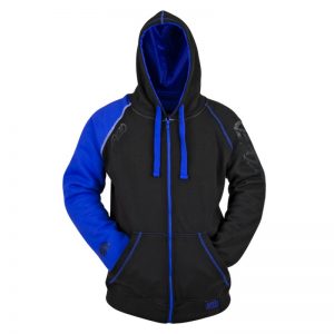 Armored Motorcycle Hoody Jacket Blue