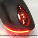 Rear Turn Signal Assembly Red LED’s Low Profile Vegas Gunner Highball Custom Dynamics